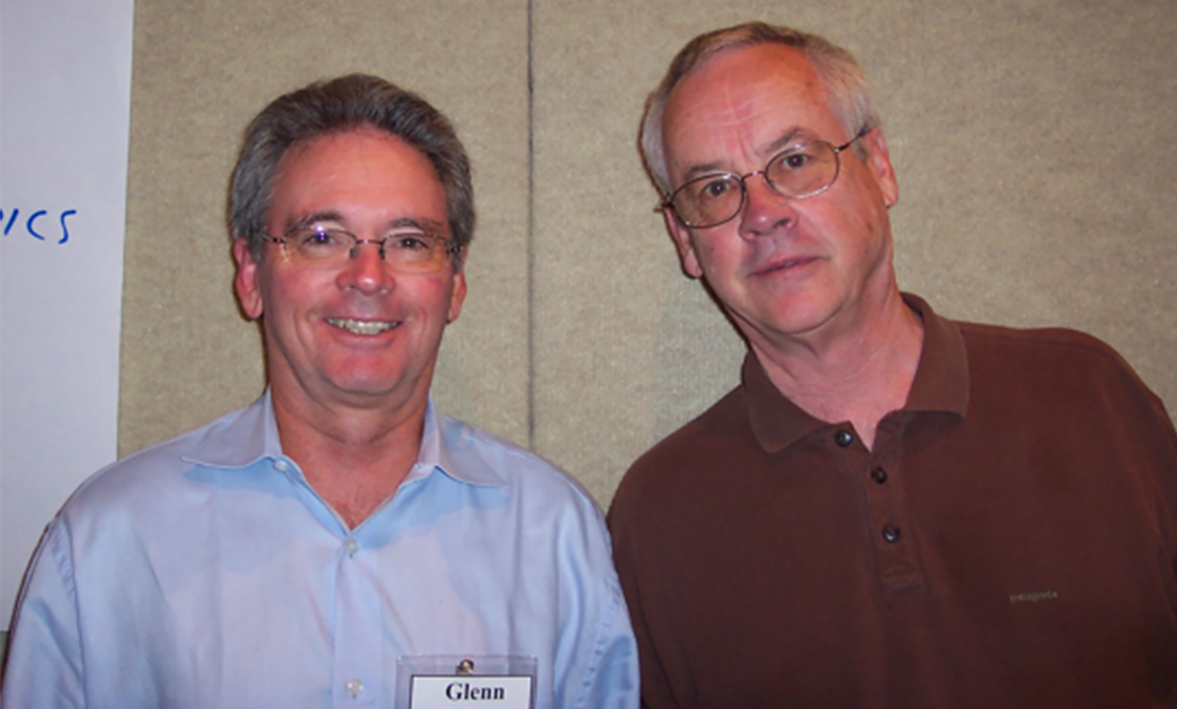 greg howell (right) and glenn ballard (left) standing side by side
