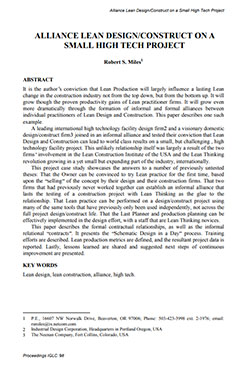 preview of a last planner system and lean construction case study