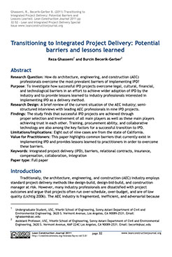 preview of a pdf download on transitioning to an ipd delivery model