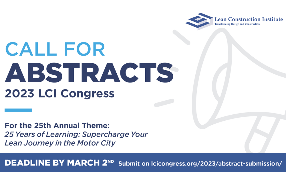 LCI Congress Abstract Review Process Explained