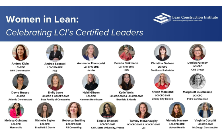 WIC Week: Celebrating LCI’s Female Lean Certified Leaders!